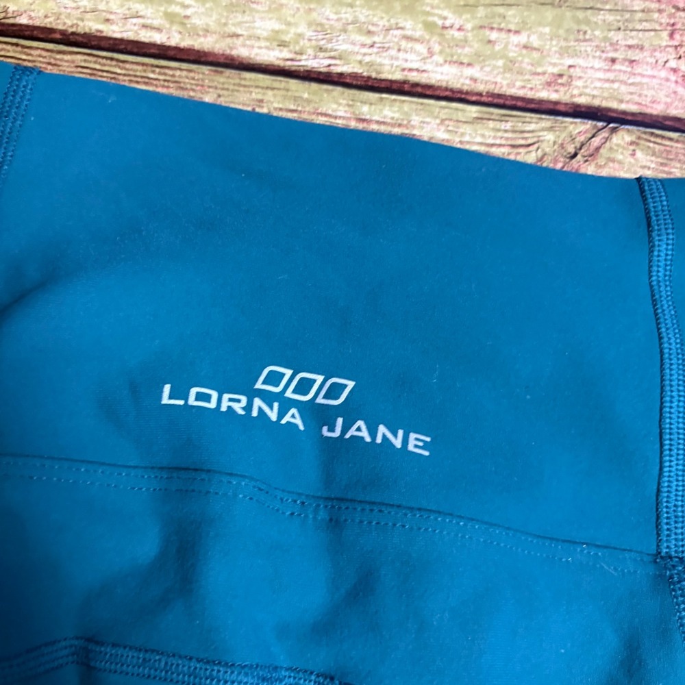 Lorna Jane Teal High Waisted Active Leggings with Pockets XXS - Picture 2 of 7